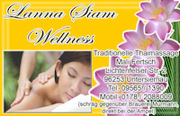 Logo der Firma Lanna Siam Wellness - Traditionelle Thai-Massage