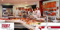 Logo der Firma Manz - die Metzgerei OHG