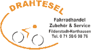 Logo der Firma DRAHTESEL Fahrräder, Zubehör und Service