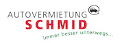 Logo der Firma Autovermietung Schmid immer besser unterwegs...