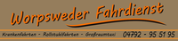 Logo der Firma Worpsweder Fahrdienst