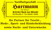 Logo der Firma Textil Hartmann