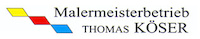 Logo der Firma Malermeisterbetrieb Thomas Köser, Wipperfürth-Thier