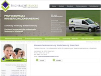 Logo der Firma Fischbach Services Wasserschadenssanierungsfirma