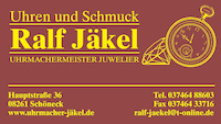 Logo der Firma Uhren und Schmuck Ralf Jäkel