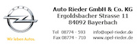 Logo der Firma Autohaus Rieder