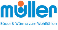 Logo der Firma Erhard Müller GmbH - Bäder & Wärme zum Wohlfühlen!