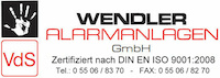 Logo der Firma WENDLER Alarmanlagen GmbH