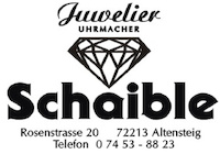 Logo der Firma Juweliergeschäft Jochen Schaible