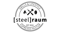 Logo der Firma steelraum Grills und Lifestyle