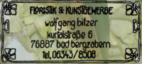 Logo der Firma Floristik & Kunstgewerbe Wolfgang Bitzer