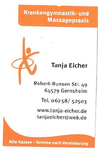 Logo der Firma Krankengymnastik- und Massagepraxis Tanja Eicher
