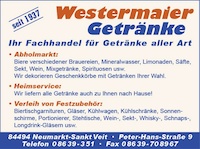 Logo der Firma Getränke Westermaier