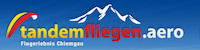 Logo der Firma Flugerlebnis Chiemgau - Gleitschirm-Tandemfliegen mit Profis