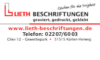 Logo der Firma Lieth Beschriftungen