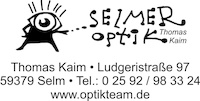 Logo der Firma Selmer Optik - Thomas Kaim