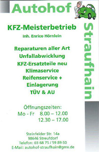 Logo der Firma Autohof - Straufhain