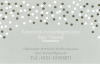 Logo der Firma Kosmetik-Fusspflegestudio Rosi Thomé