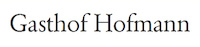 Logo der Firma Gasthof Hofmann "Fränkische Schweiz"
