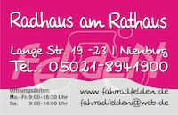 Logo der Firma Radhaus am Rathaus