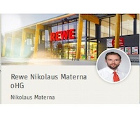 Logo der Firma REWE Nikolaus Materna oHG