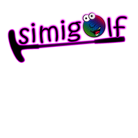 Logo der Firma Simigolf (Schwarzlicht Minigolf)
