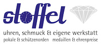 Logo der Firma Uhren - Schmuck - Pokale STOFFEL