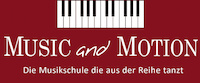 Logo der Firma Music and Motion - Unterricht für Keyboard und Klavier