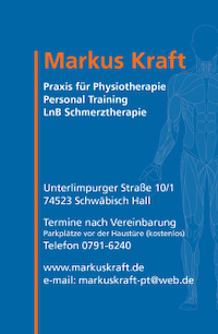 Logo der Firma Markus Kraft Physiotherapie & Personal Training