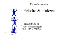 Logo der Firma Physiotherapie-Praxis Felsche und Holewa