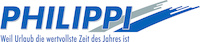 Logo der Firma PHILIPPI REISEN