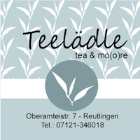 Logo der Firma Teelädle tea & mo(o)re