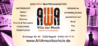 Logo der Firma AWA - Villa der Musik