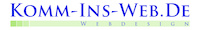 Logo der Firma Komm-Ins-Web.de