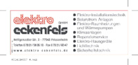 Logo der Firma Elektro Eckenfels GmbH