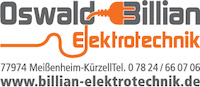 Logo der Firma Oswald Billian Elektrotechnik