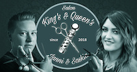 Logo der Firma King's & Queen's Friseursalon GbR