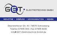 Logo der Firma GET Elektrotechnik GmbH