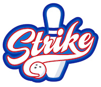 Logo der Firma Strike Bowling, Burger & More