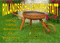 Logo der Firma Rolandsschalenwerkstatt, Roland u. Maria Bicsanczyk