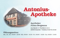 Logo der Firma Antonius-Apotheke Julian Bergmann