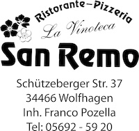 Logo der Firma Ristorante-Pizzeria San Remo