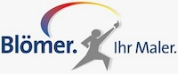 Logo der Firma Blömer. Ihr Maler. GmbH