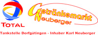 Logo der Firma TOTAL STATION "Getränke Neuberger"