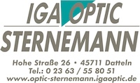 Logo der Firma IGA Optic Sternemann
