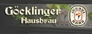 Logo der Firma Göcklinger Hausbräu