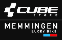 Logo der Firma Cube Store Memmingen by Lucky Bike