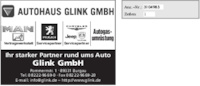 Logo der Firma Autohaus Glink GmbH