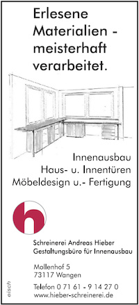 Logo der Firma Schreinerei Hieber, Andreas Hieber