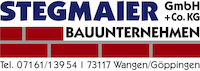 Logo der Firma Stegmaier GmbH u. Co. KG - Bauunternehmen